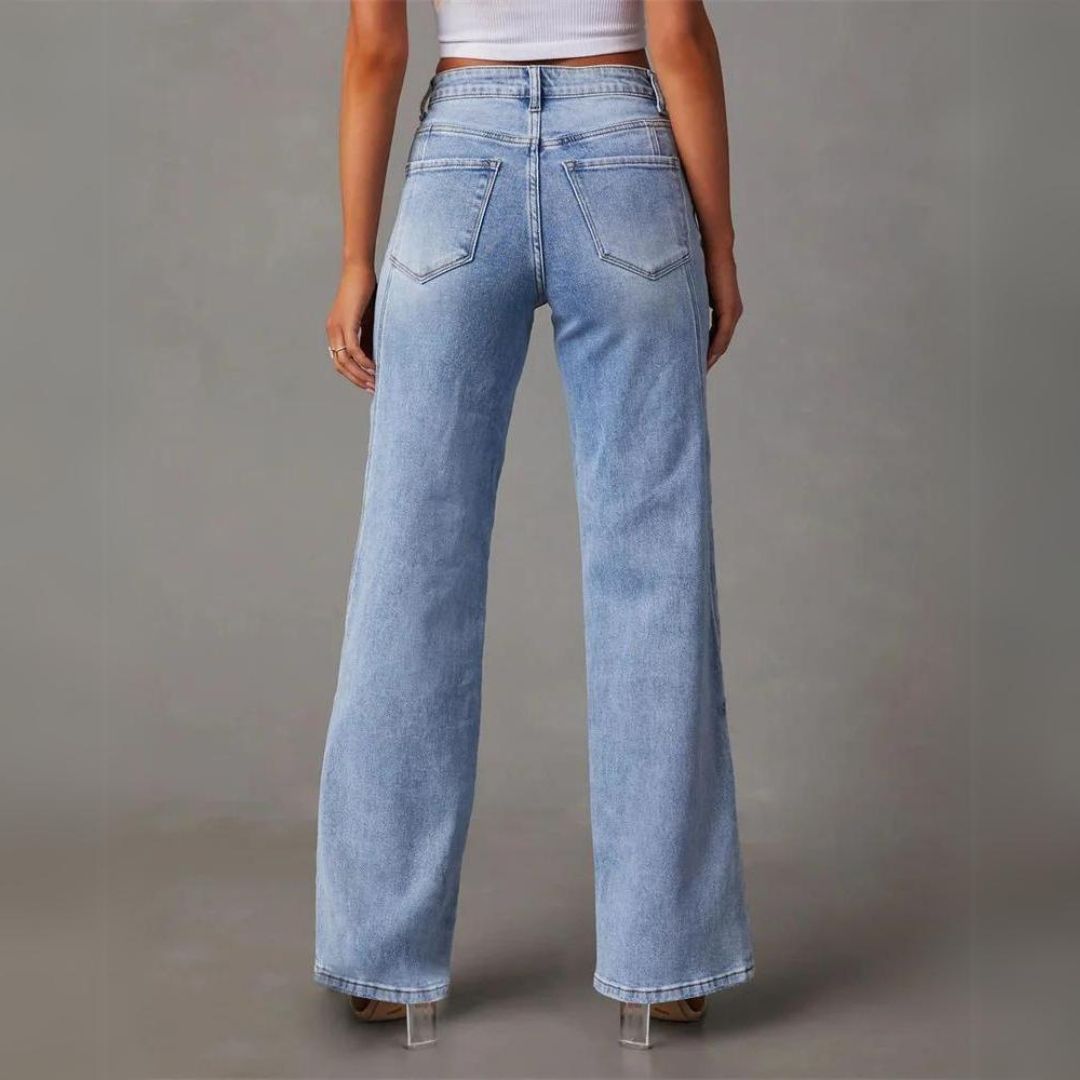 Classic Casual Trousers for Women | Straight Leg