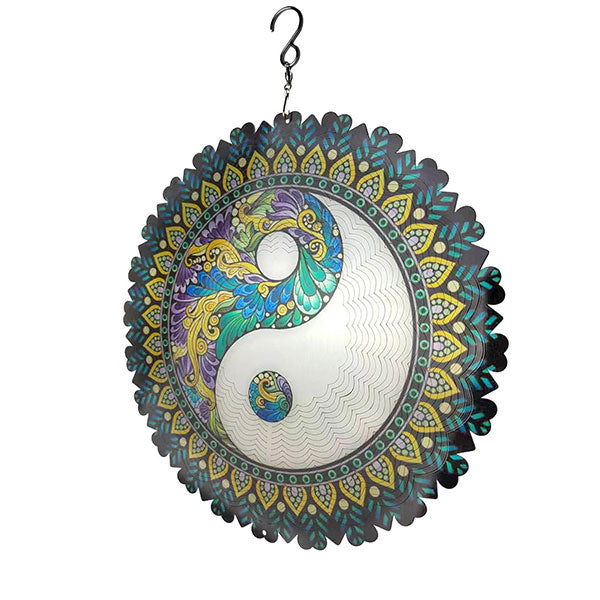 WindWhirl™ Tranquil Mandala Charm