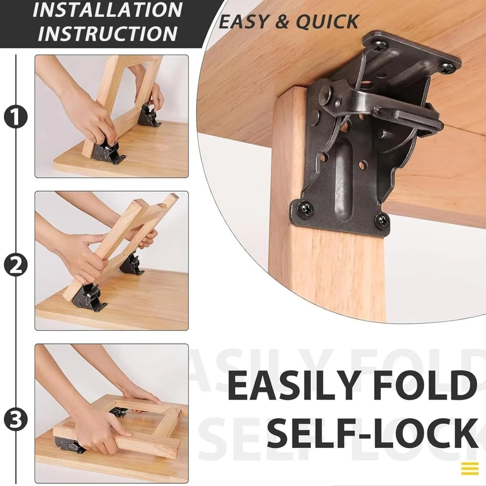 HingeLock™ Secure Lock Mechanism