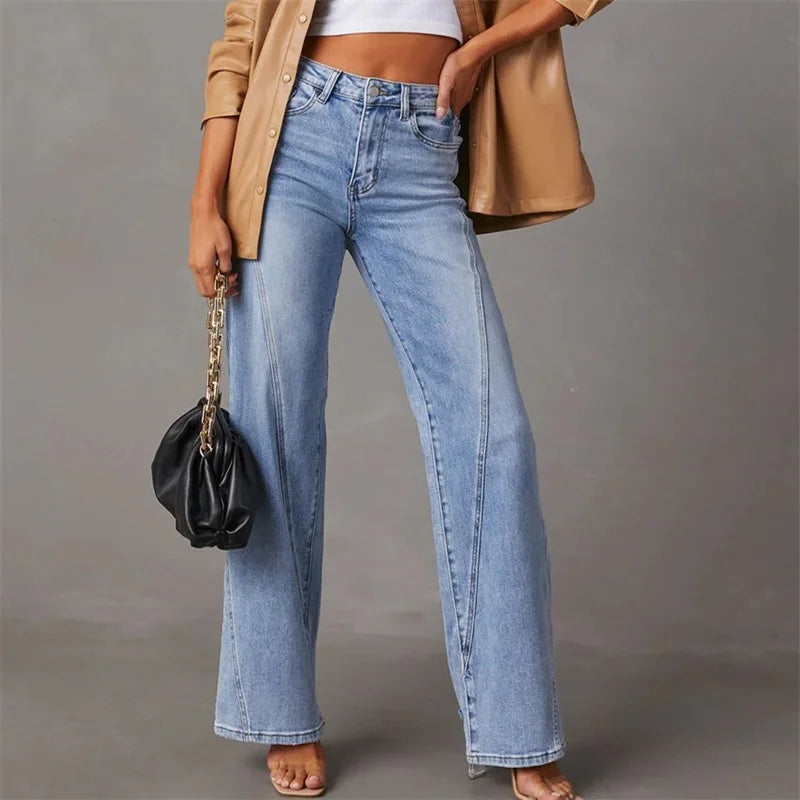 Classic Casual Trousers for Women | Straight Leg