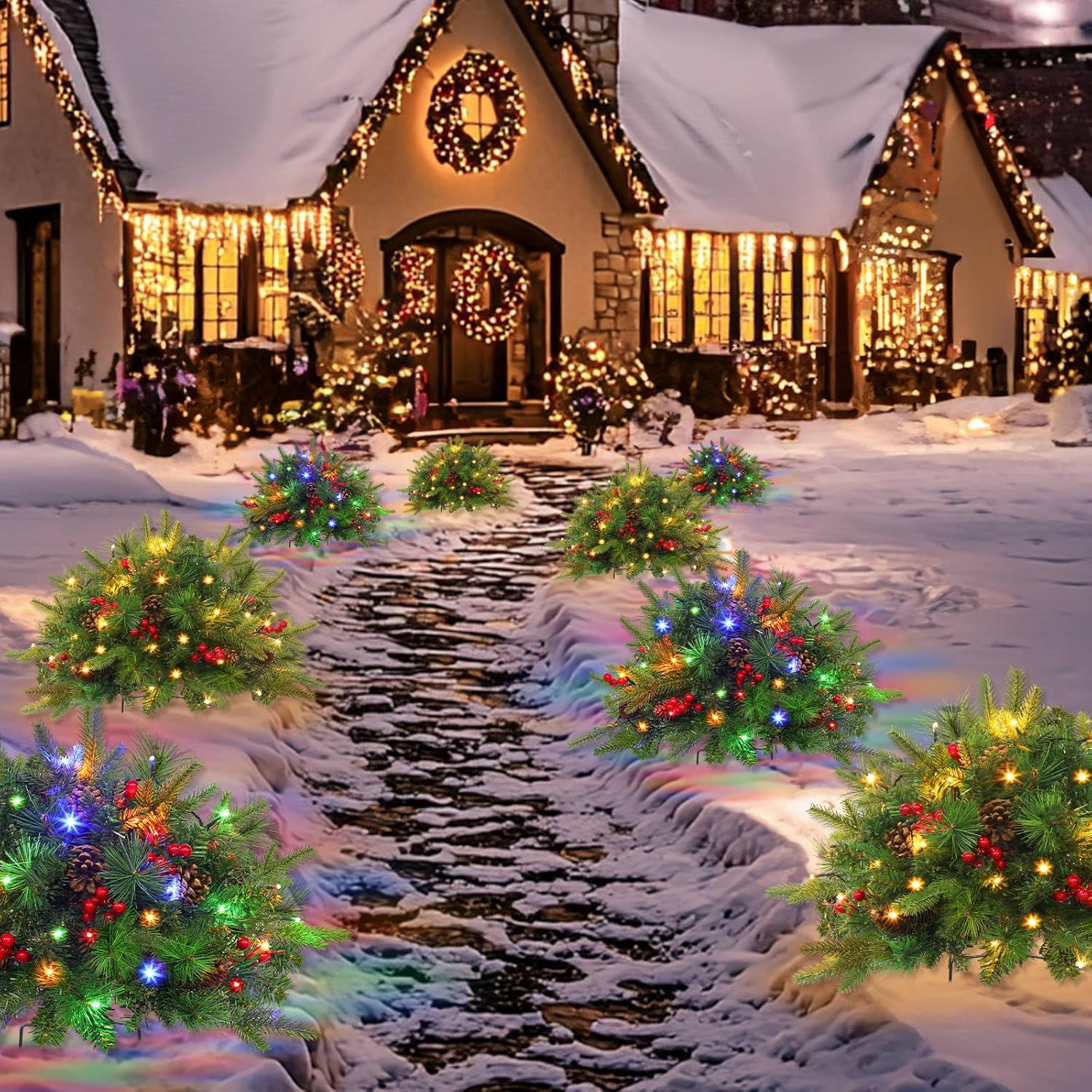 BrightPine™ Sparkling Holiday Convenience