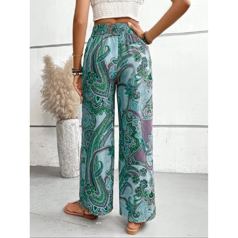 Women's Boho Style Pants | Wide Leg