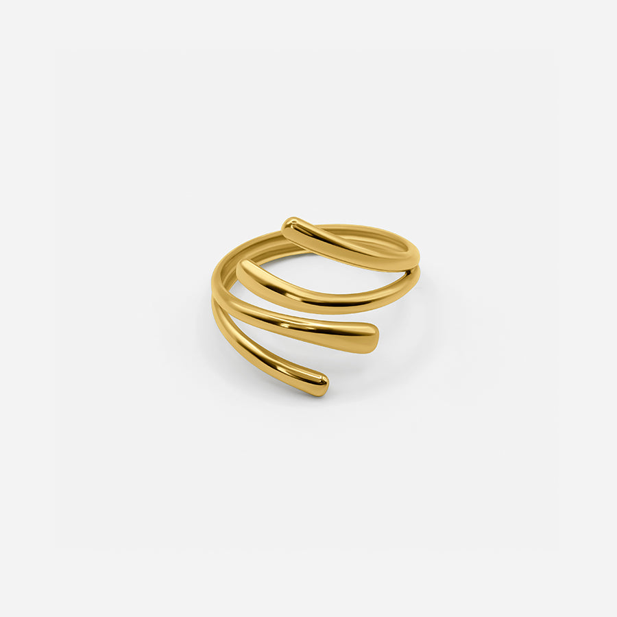 Adjustable Gold Ring – Elegant Design for Every Occasion