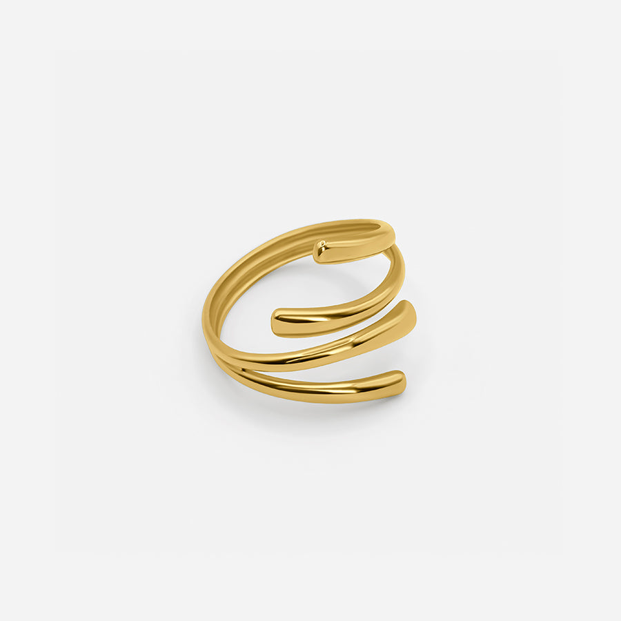 Adjustable Gold Ring – Elegant Design for Every Occasion