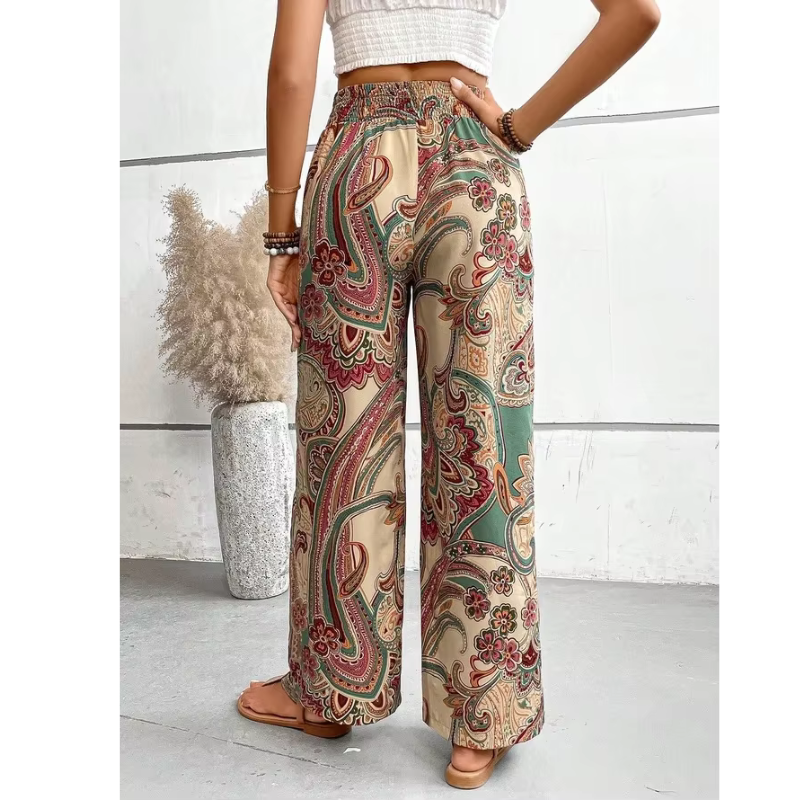 Women's Boho Style Pants | Wide Leg