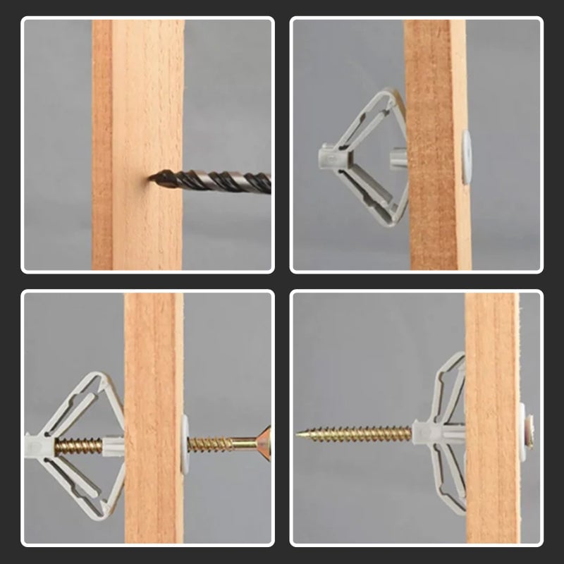 ScrewLock™ Hassle-Free Installation