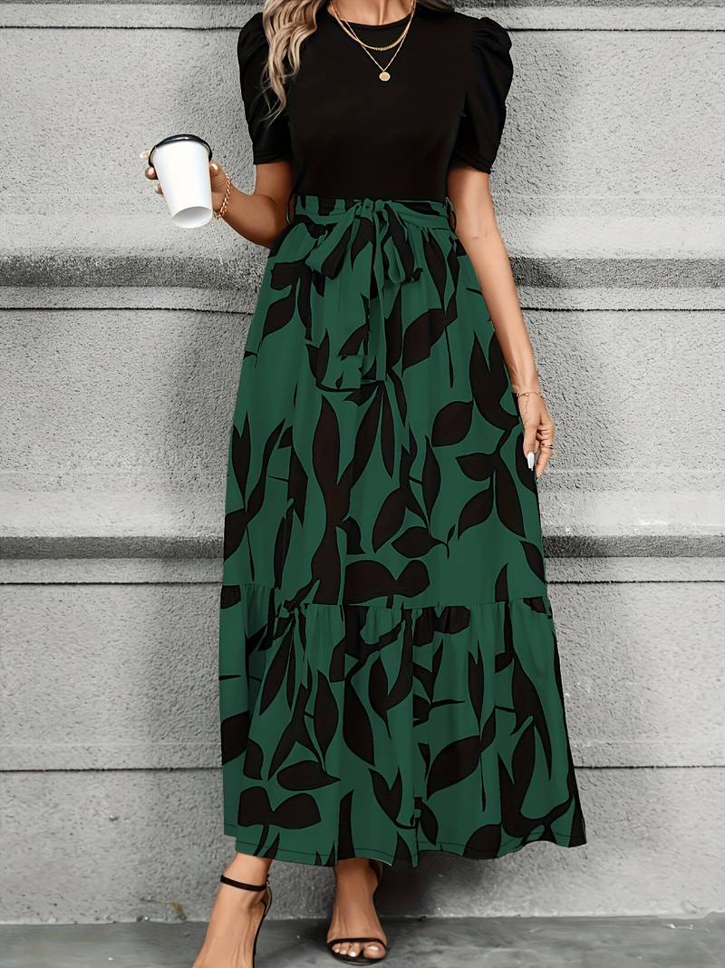 Claudia | Timeless Spring Flower Women's Dress