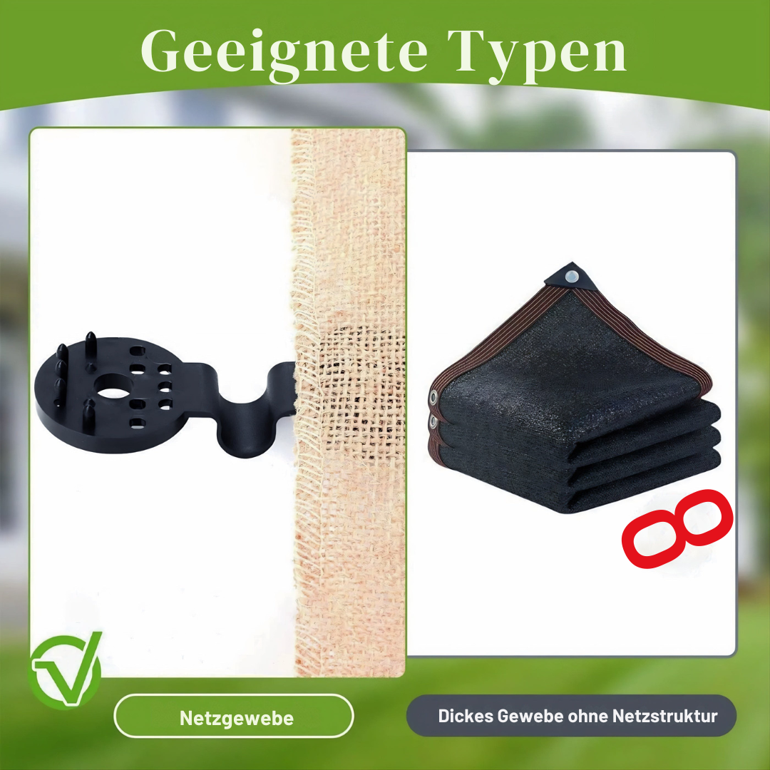 LockHooks™ Effortless Net Fastening