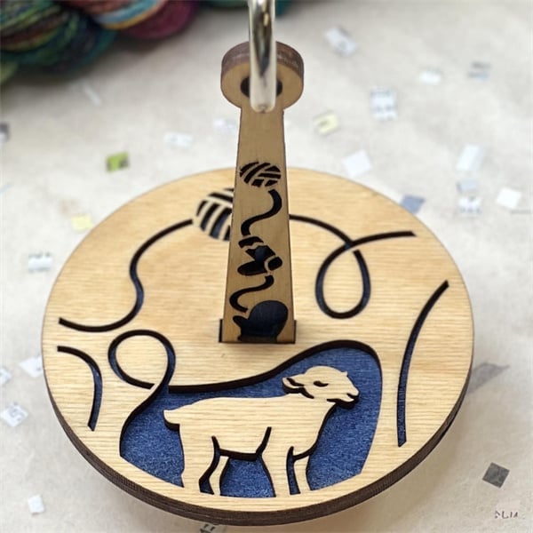 FiberDock™ Tangle Free Knitting