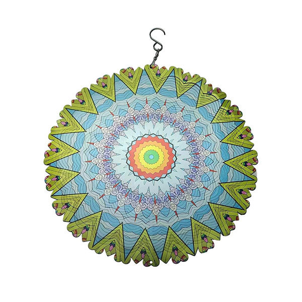 WindWhirl™ Tranquil Mandala Charm