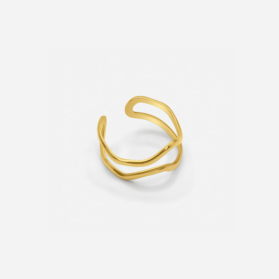 Adjustable Double Ring – Modern Design for Any Occasion