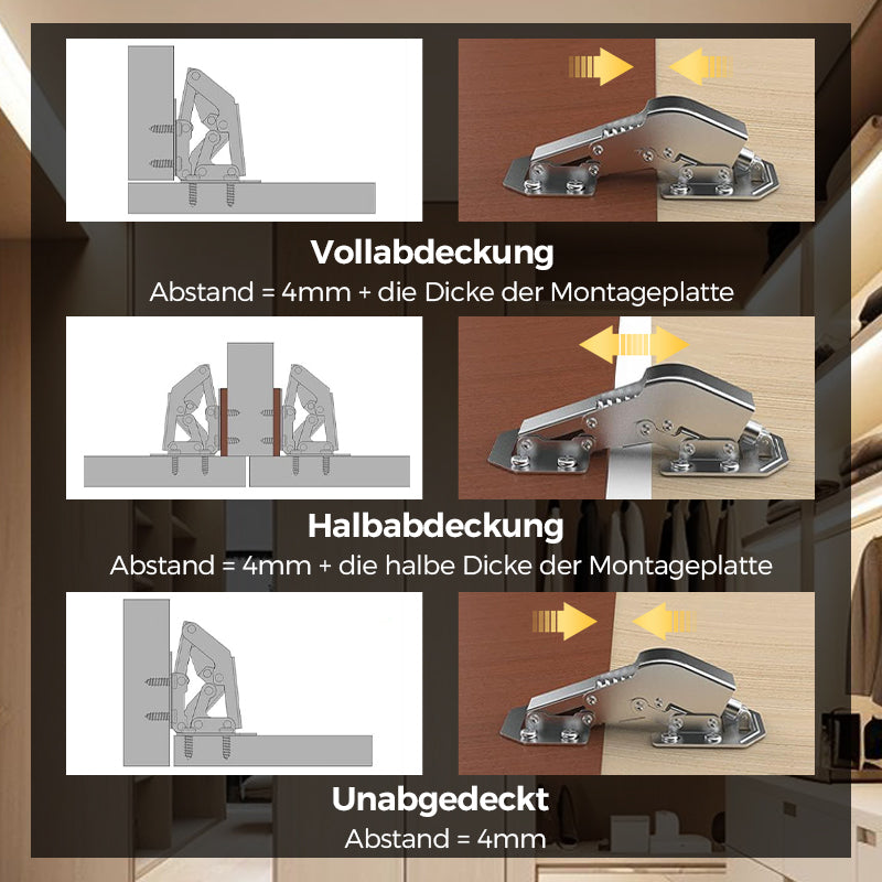 EasyHinge™ Seamless Cabinet Function