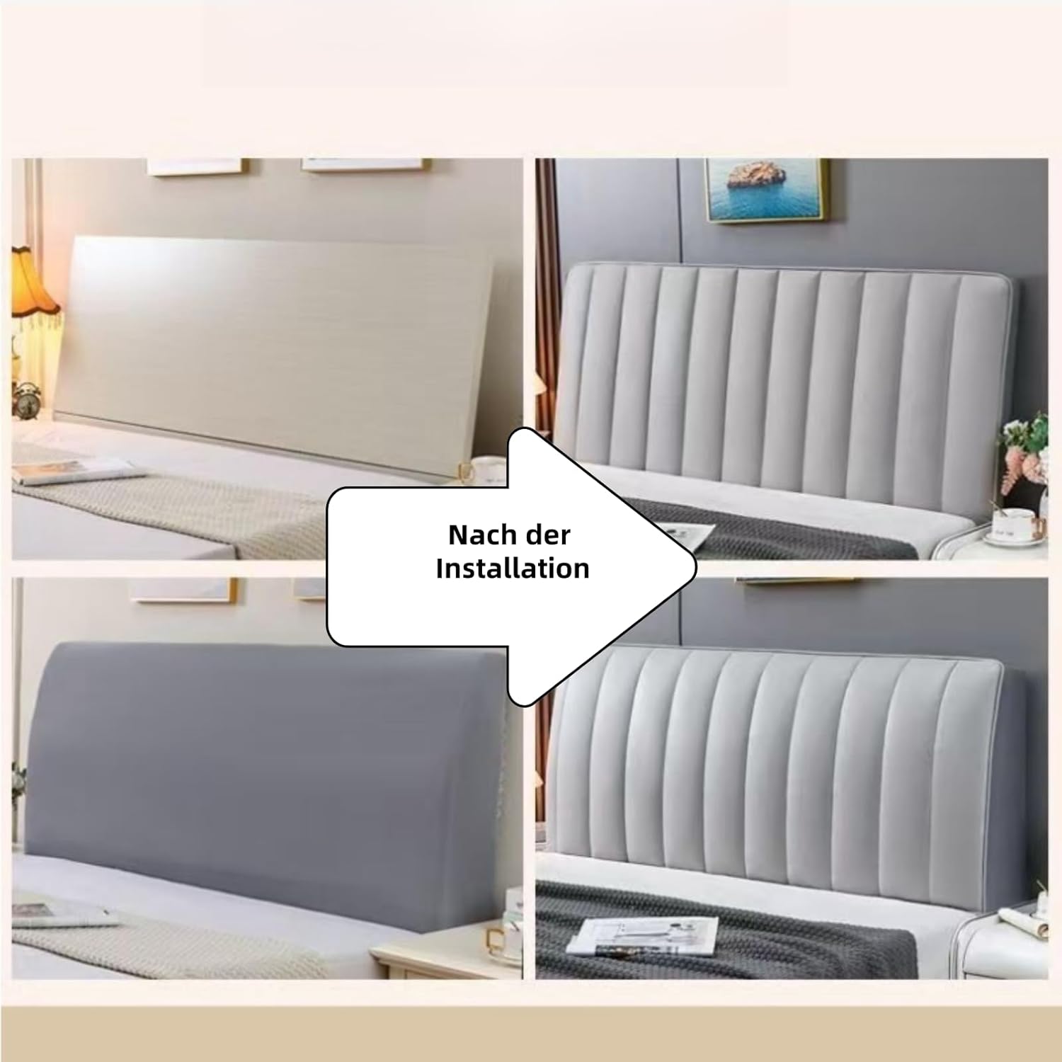 HeadCozy™ Stylish Headboard Protection