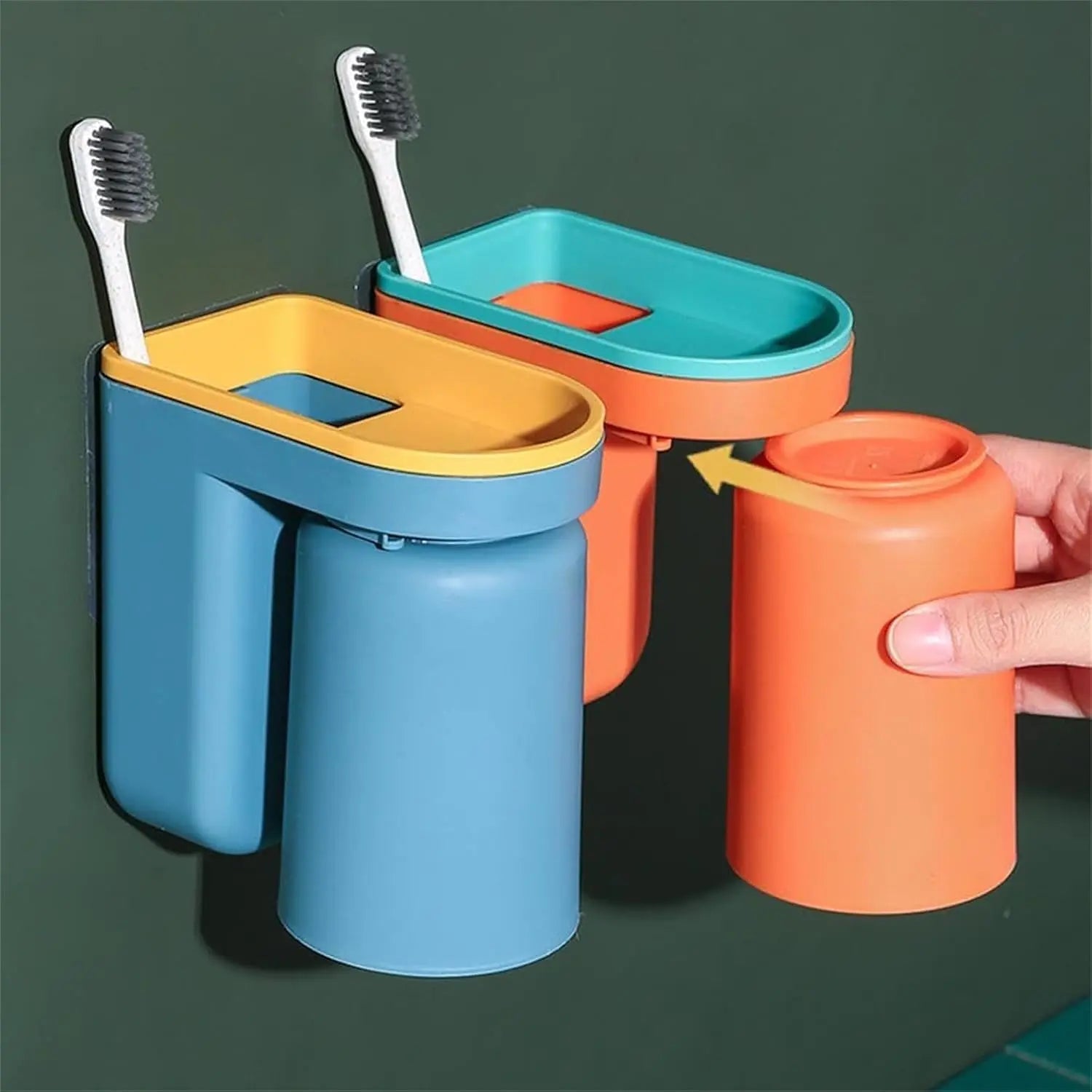 BrushCaddy™ Space-Saving Hygiene
