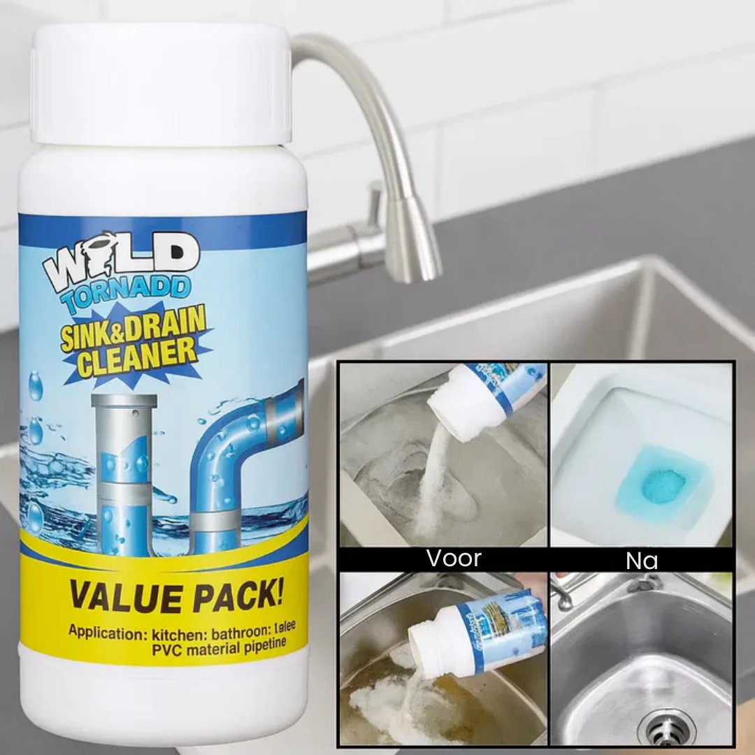 DrainSurge™ Unclogs Drains Instantly