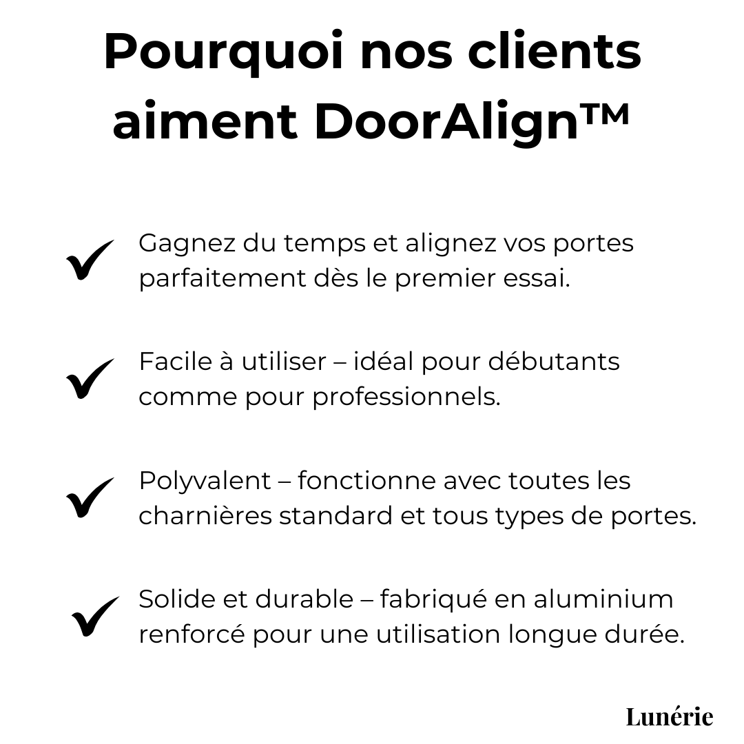 DoorFix™ Seamless Door Adjustment