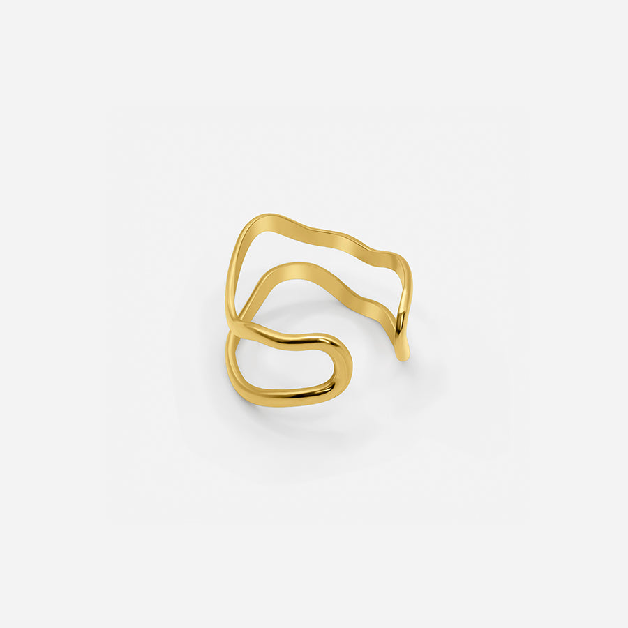 Adjustable Double Ring – Modern Design for Any Occasion