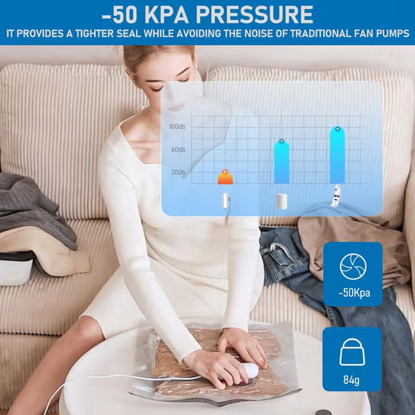 VacPack™ Maximize Storage Space