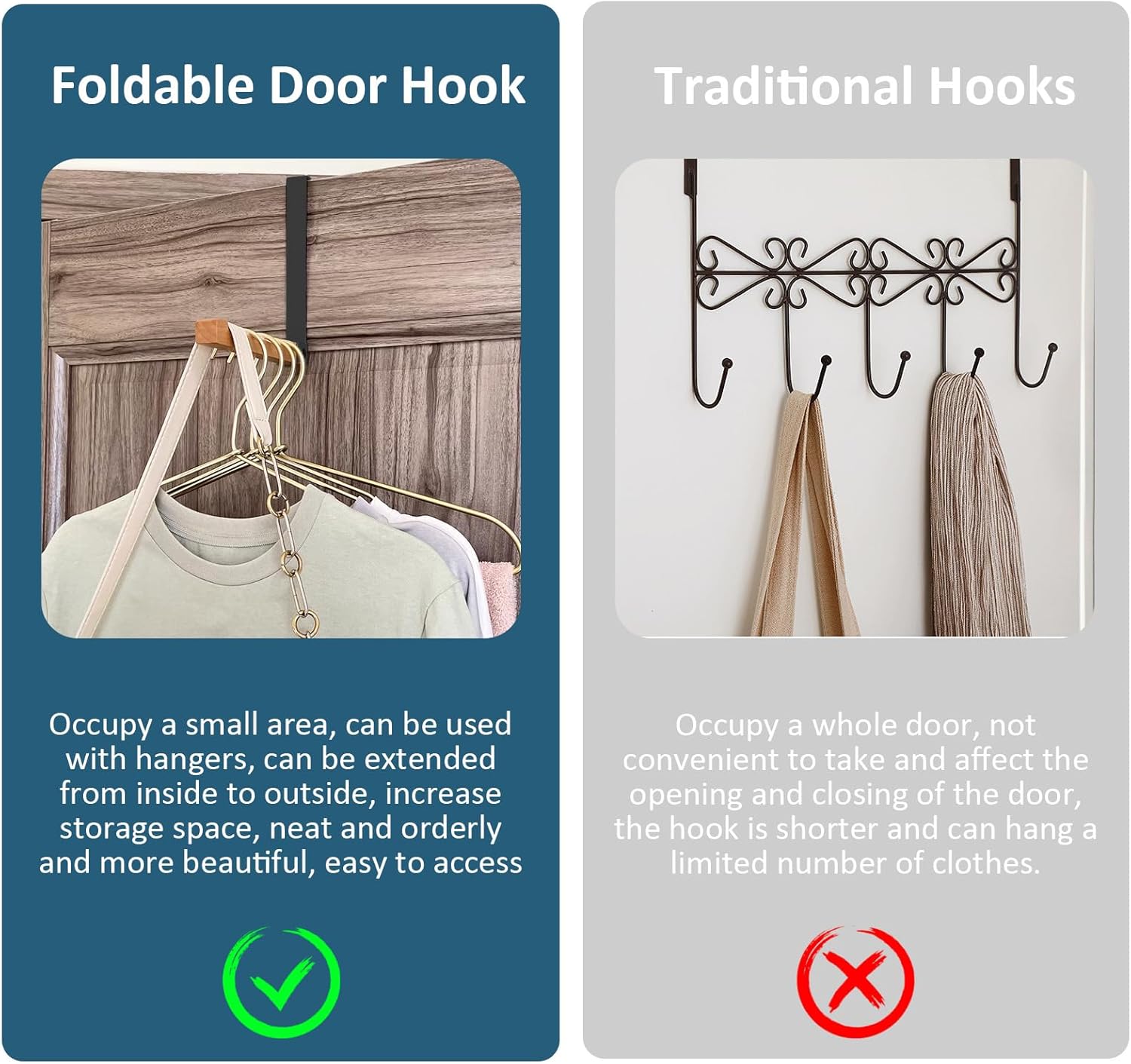 HookFold™ Maximize Hanging Space