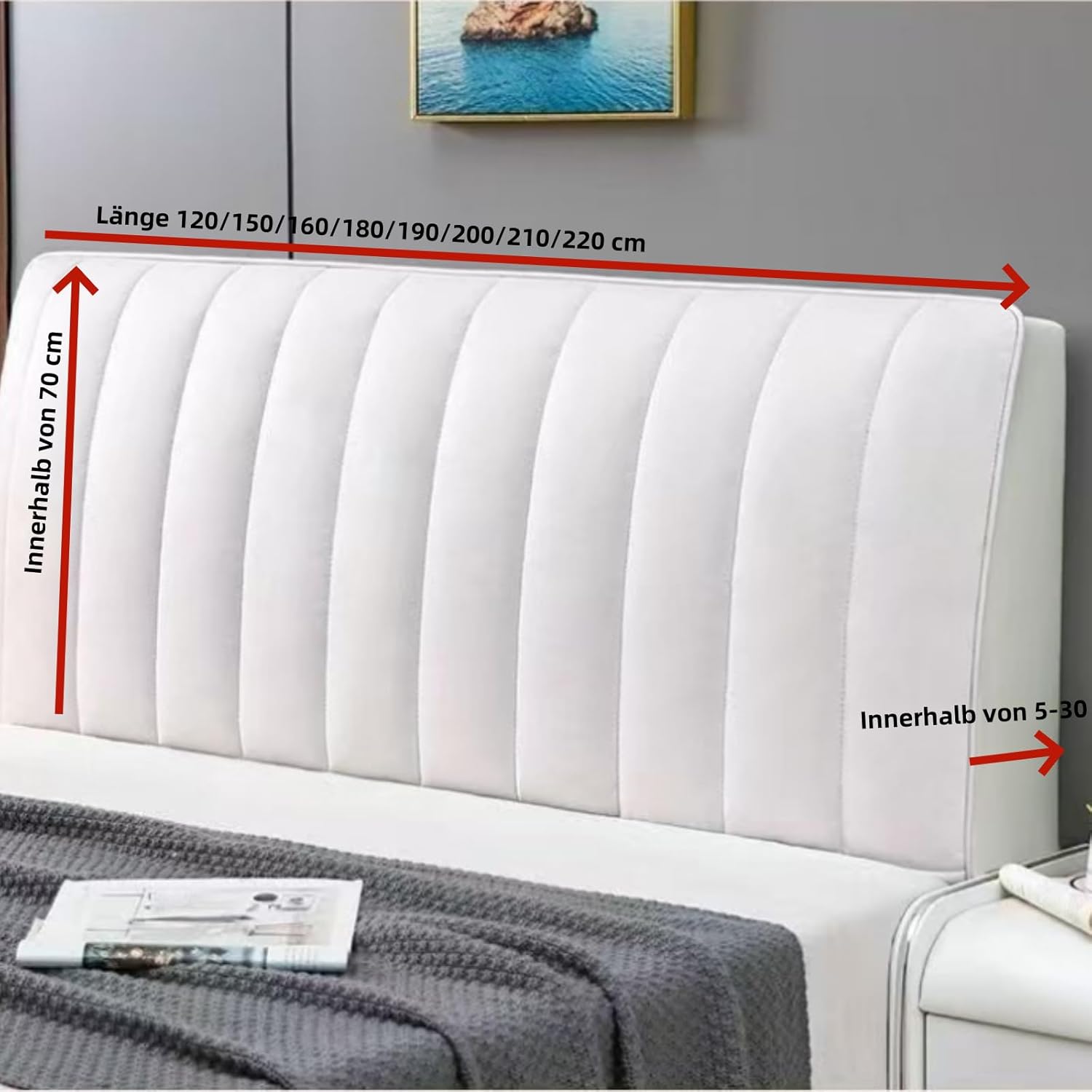 HeadCozy™ Stylish Headboard Protection