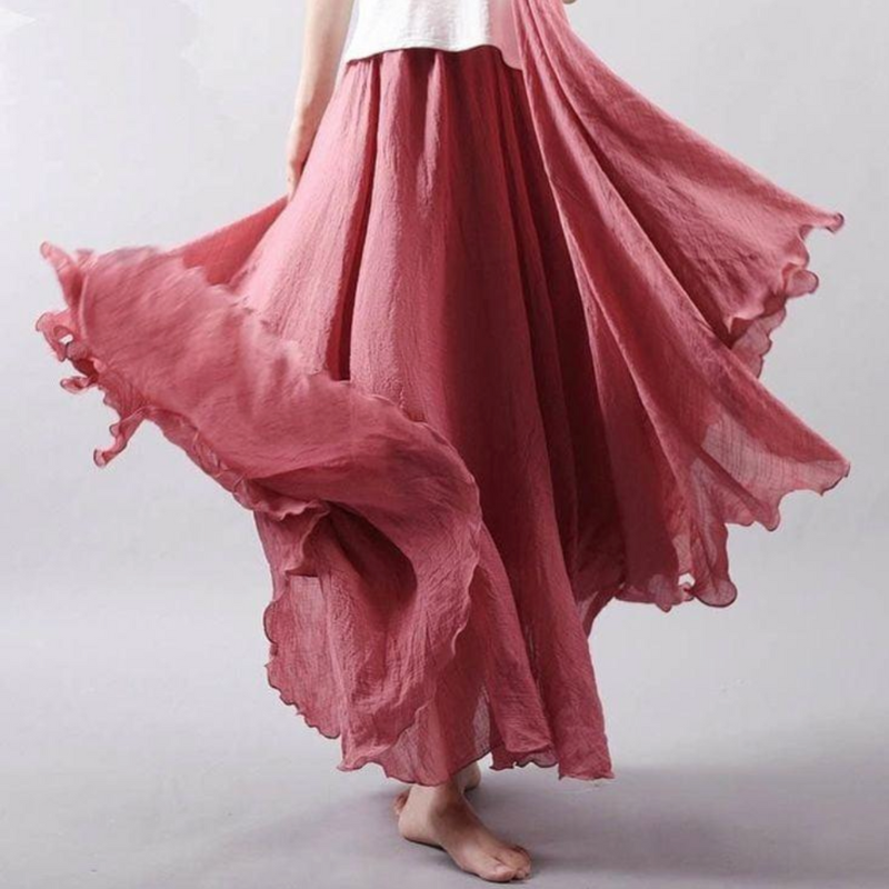 Women's Loose Pleated Skirt | Bohemian