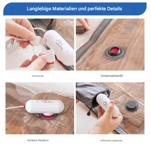 VacPack™ Maximize Storage Space