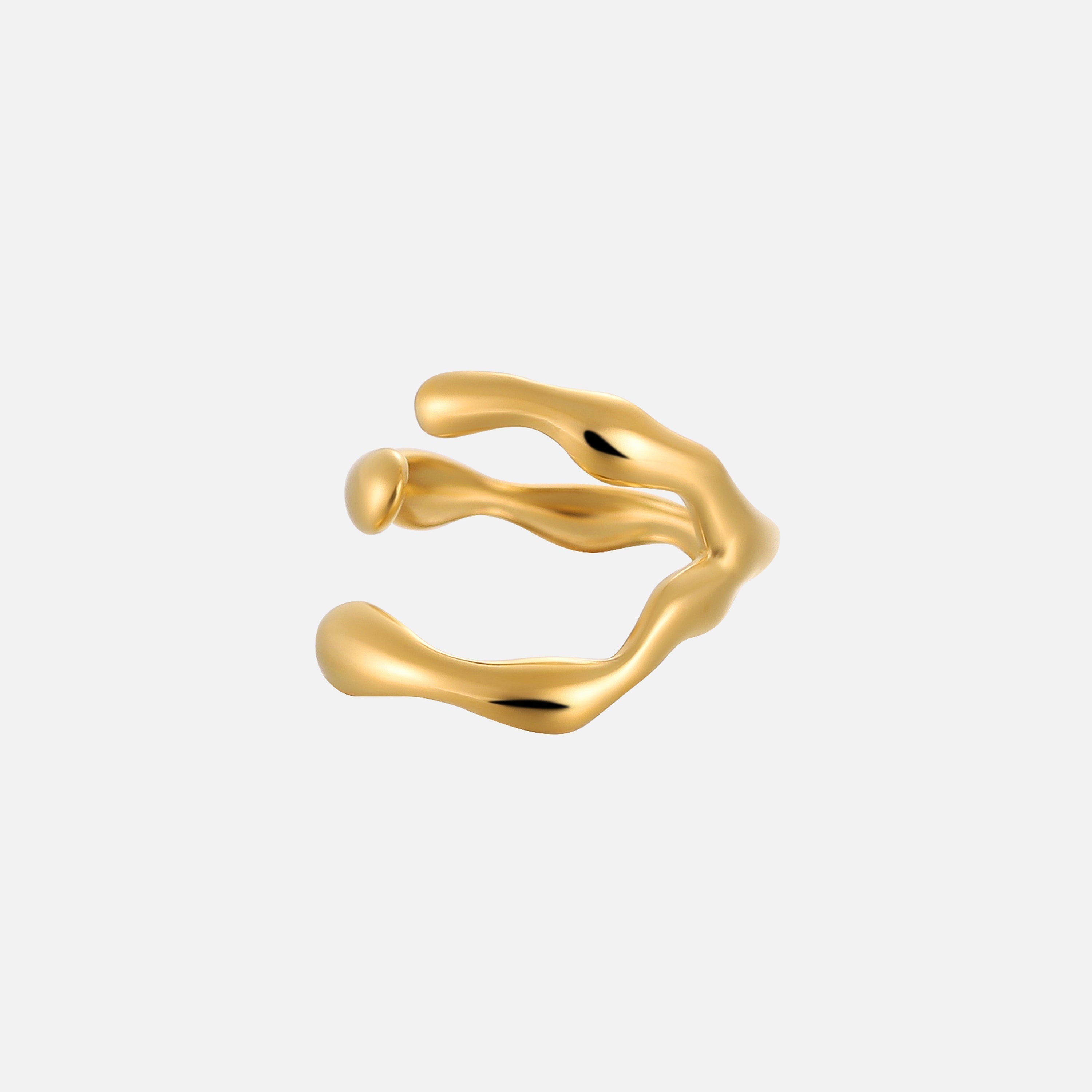 Open Ring with Organic Design – Modern & Elegant