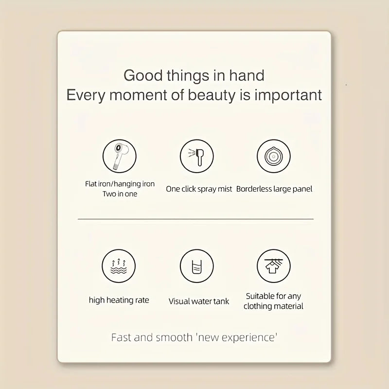 FastIron™ Portable Steam Iron