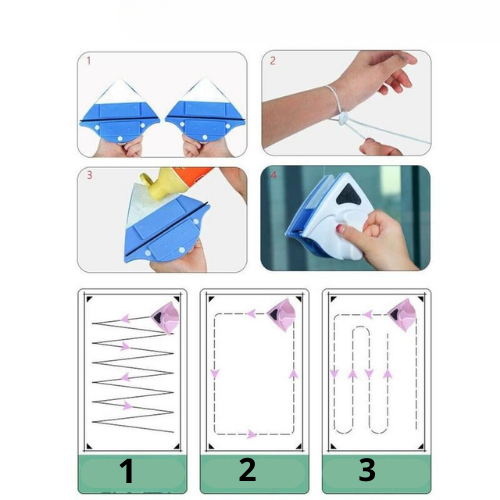 MagniWipe™ Double-Sided Cleaning