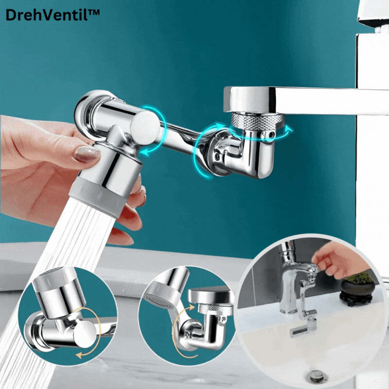 TwistFlow™ Adjustable Water Direction
