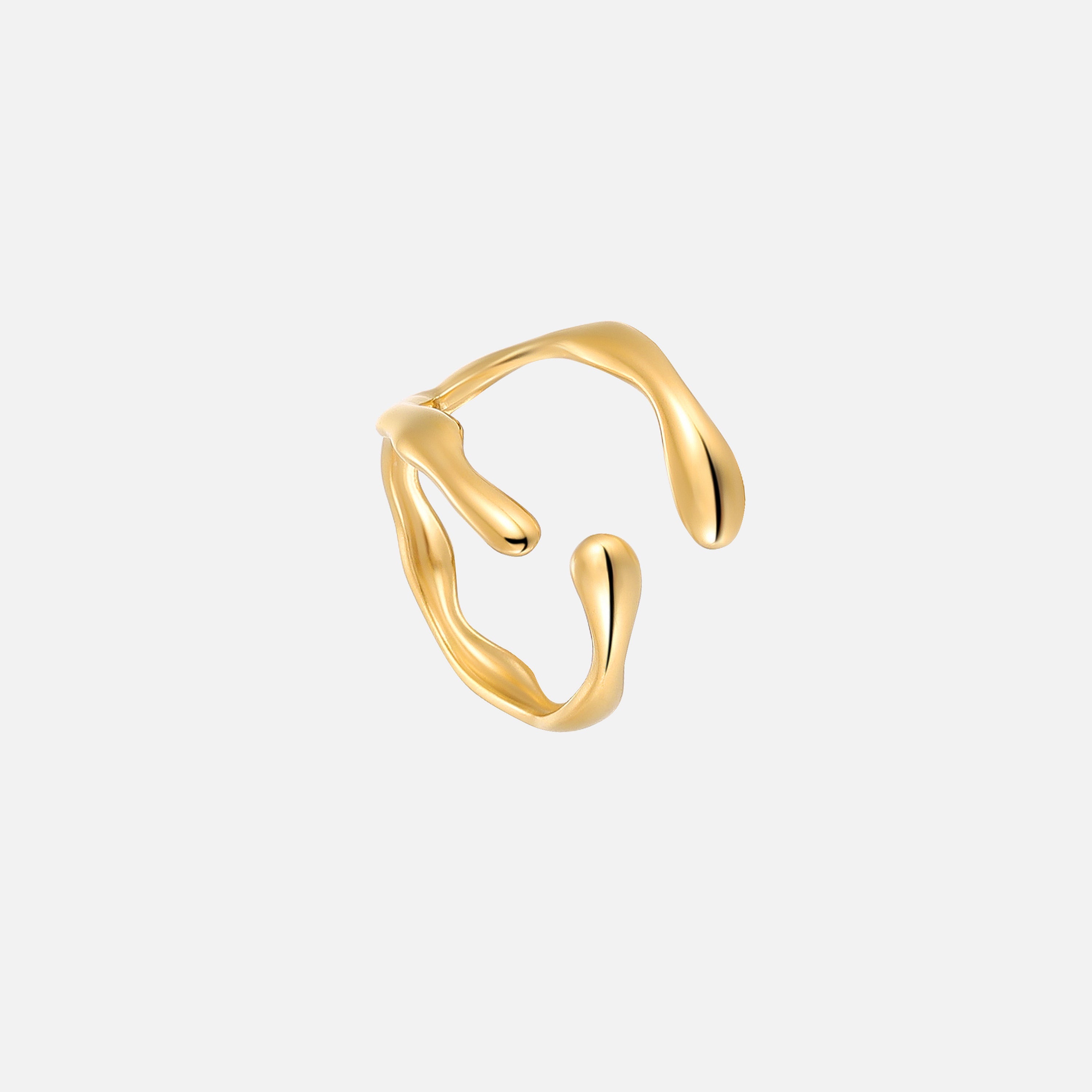 Open Ring with Organic Design – Modern & Elegant