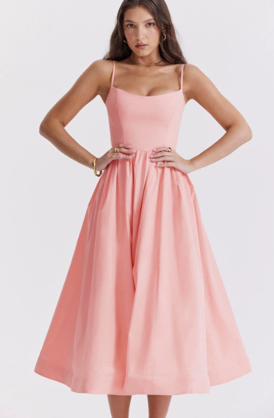 Laura™ Elegant Midi Dress