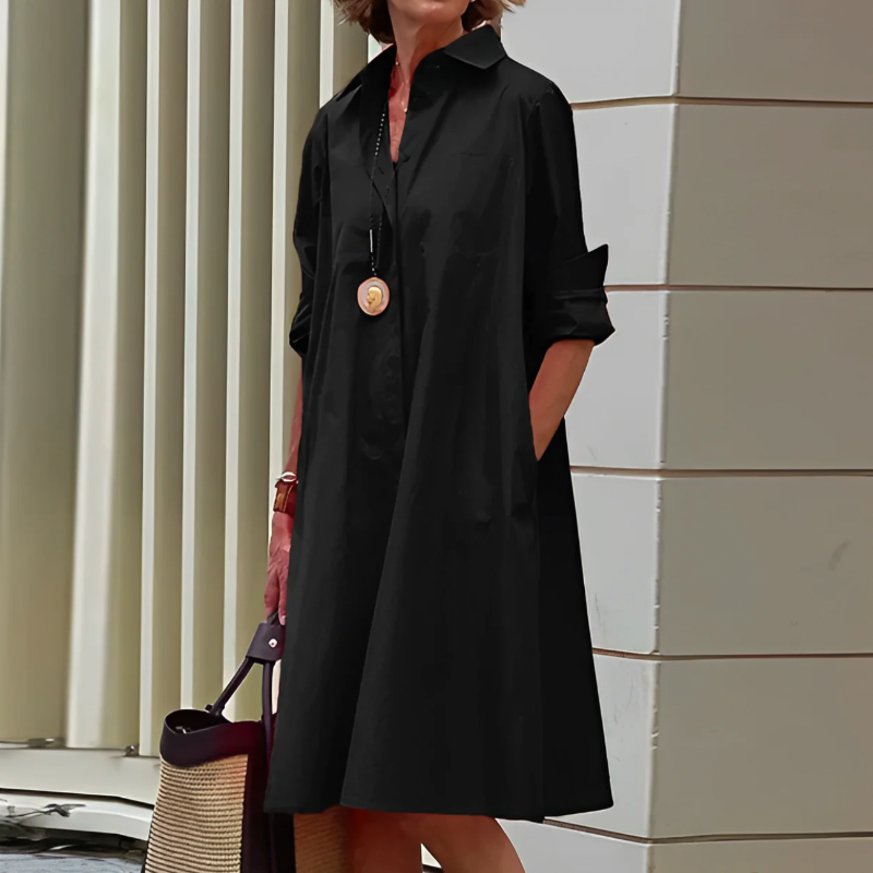 Lisbeth | Effortless Comfort Women's Midi Dress