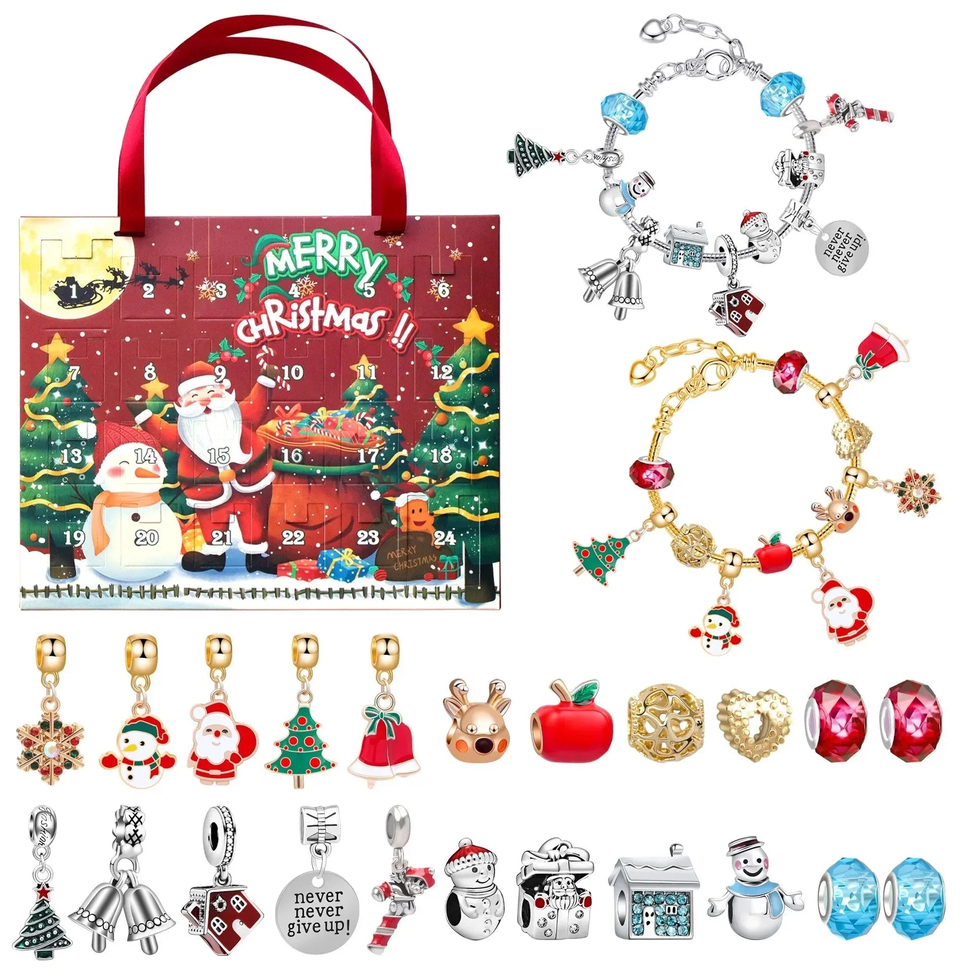 FestiveBracelet™ Charm-Filled Countdown