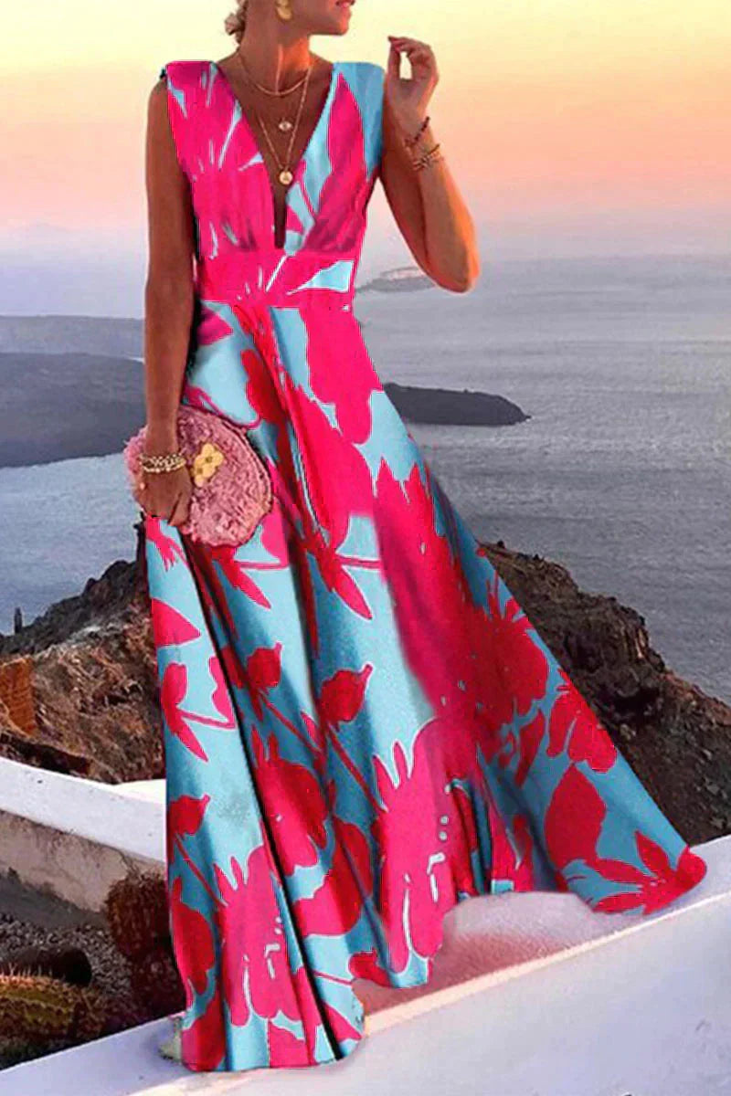 Bibiana | Elegant Flowing Women's Summer Dress