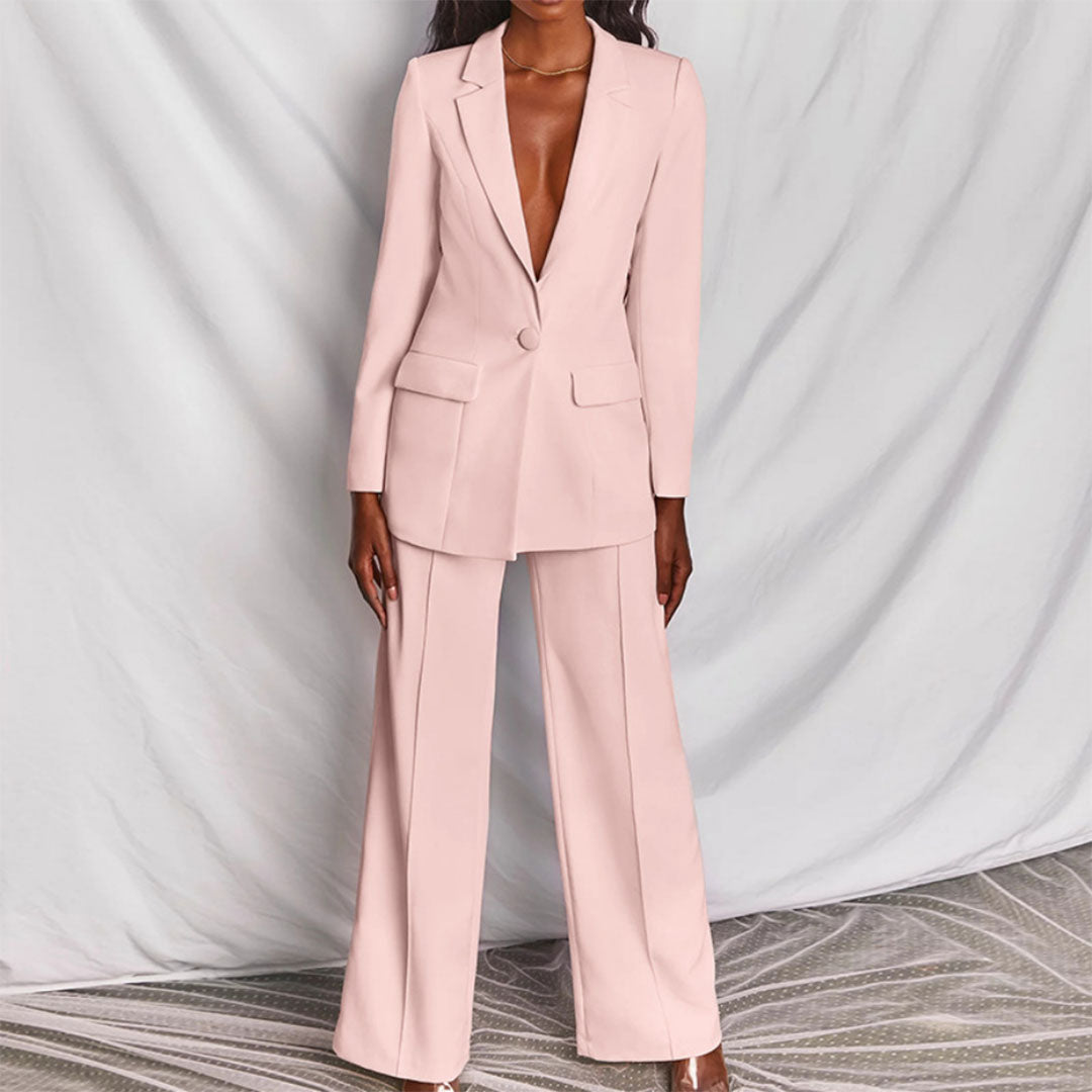 Blakely™ Elegant Blazer and Pants Set