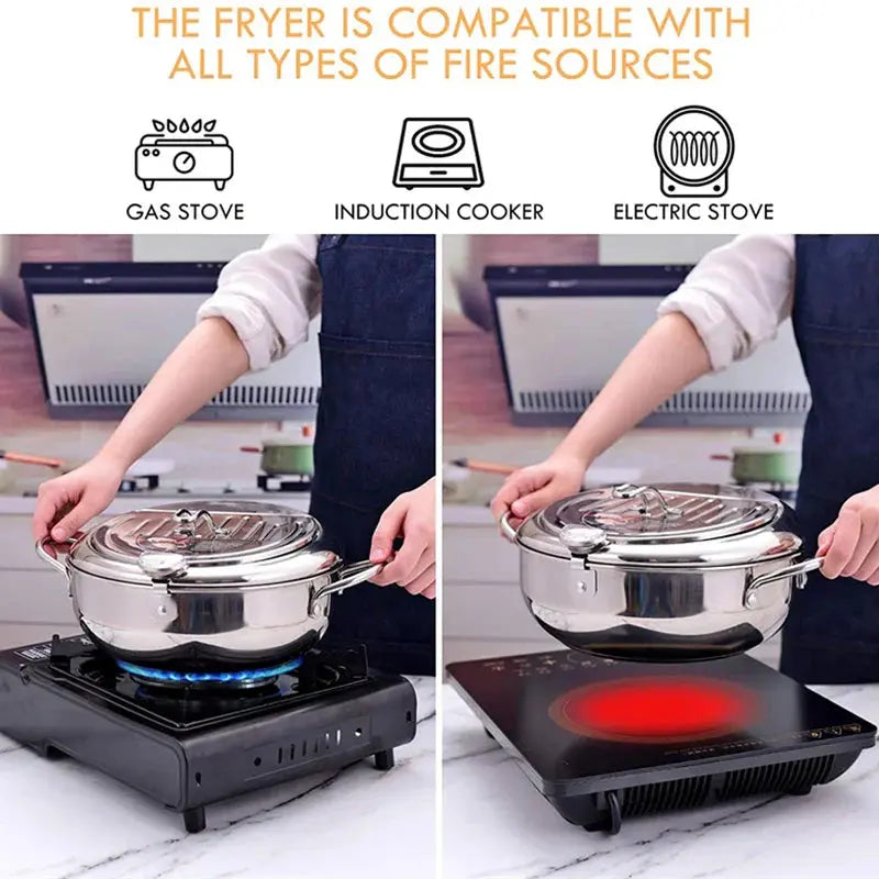 CrispMaster™ Safe Frying Performance