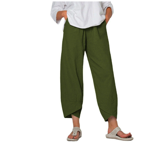 Light Shortened Pants for Women | Summer