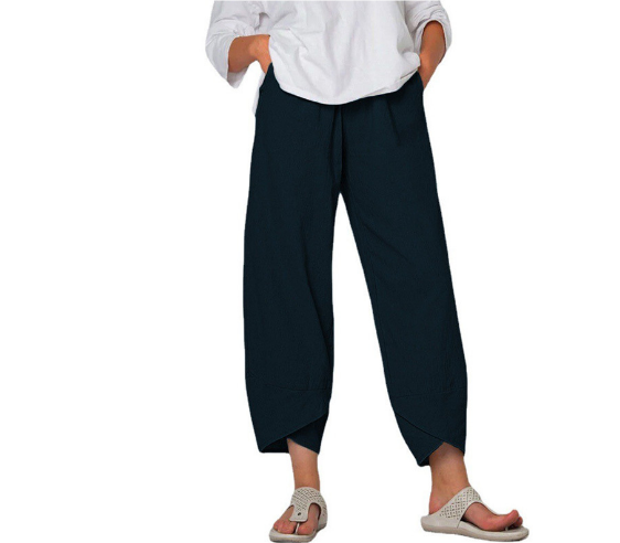 Light Shortened Pants for Women | Summer
