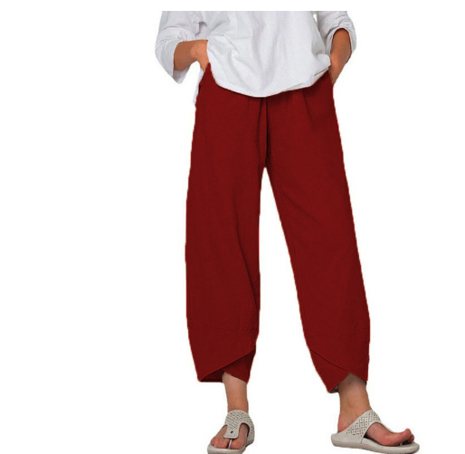 Light Shortened Pants for Women | Summer