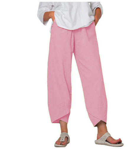 Light Shortened Pants for Women | Summer