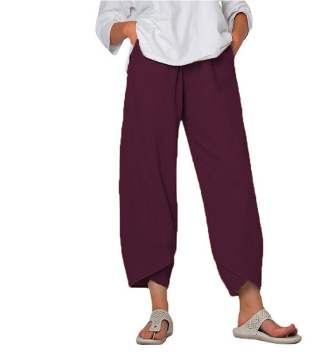 Light Shortened Pants for Women | Summer