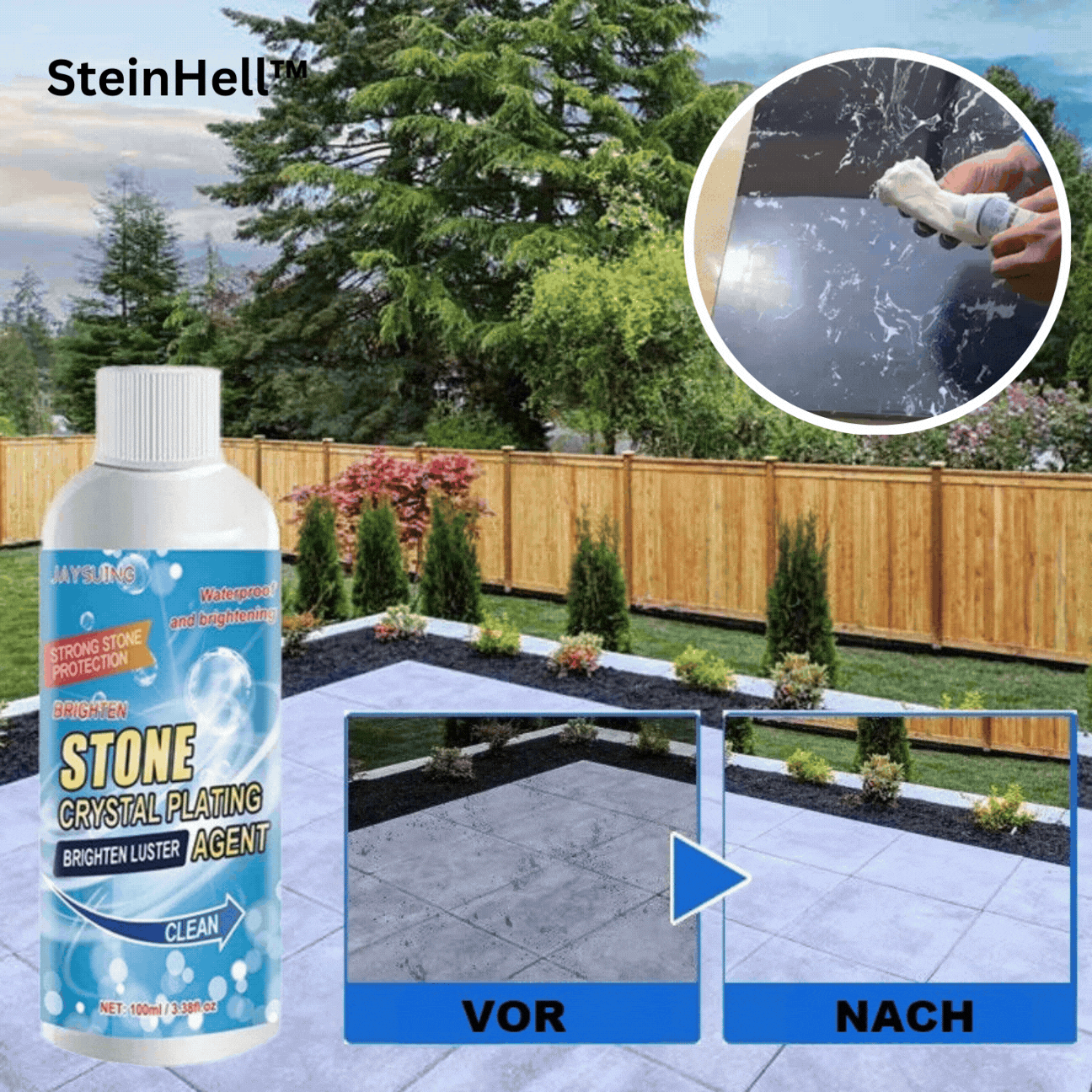 StoneShine™ Stain-Free Shine