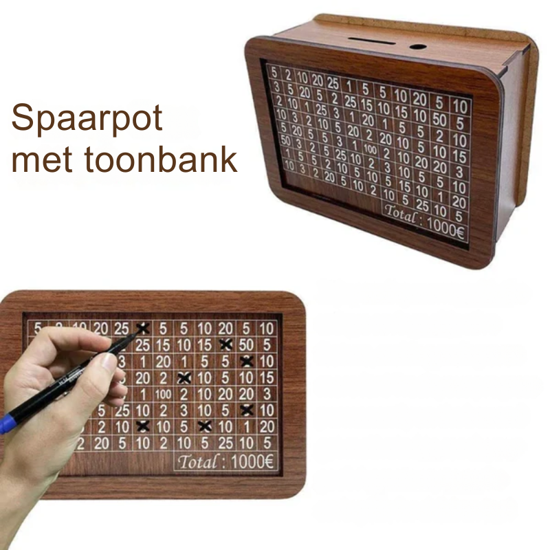 GoalBank™ Tracks Savings Goals