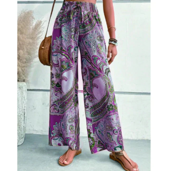 Women's Boho Style Pants | Wide Leg