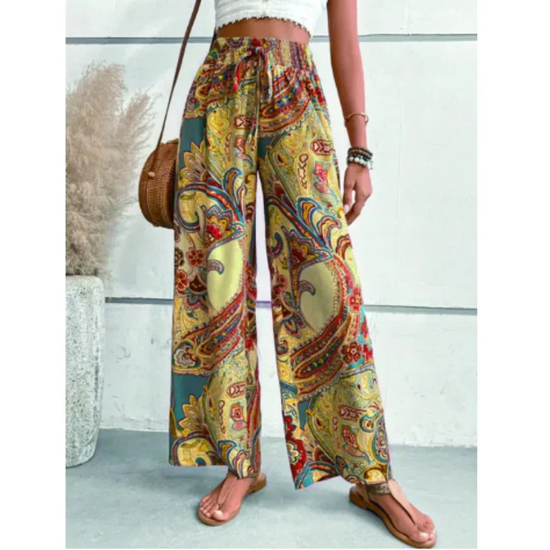 Women's Boho Style Pants | Wide Leg