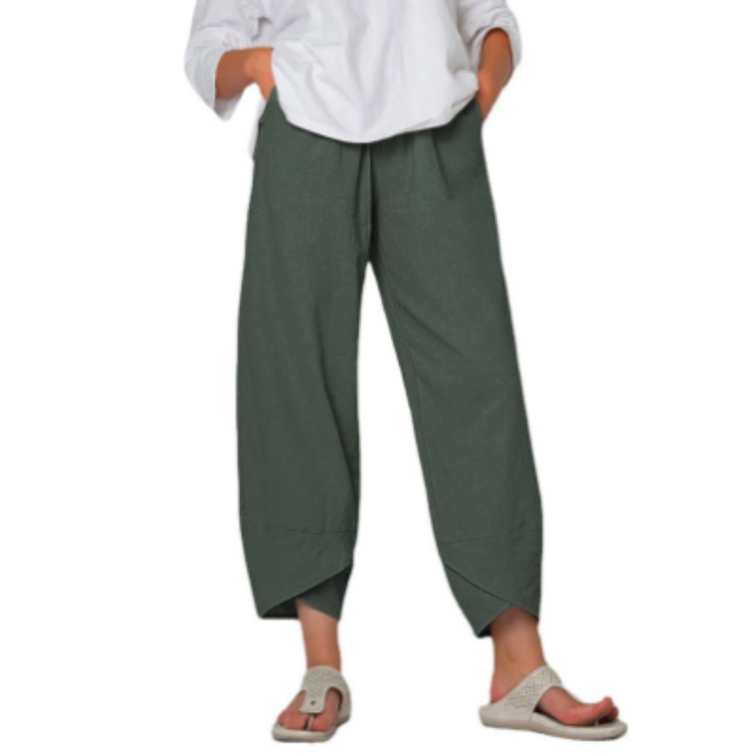 Light Shortened Pants for Women | Summer