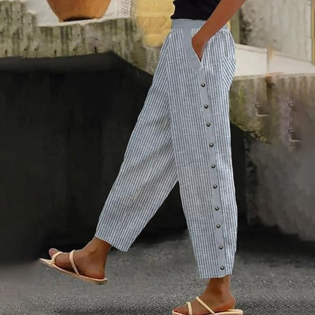 Short Summer Shorts for Women | Striped