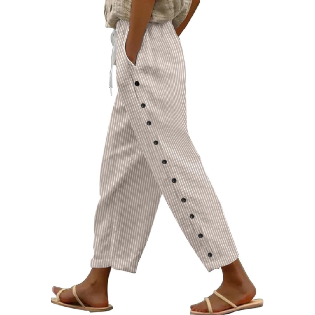 Short Summer Shorts for Women | Striped