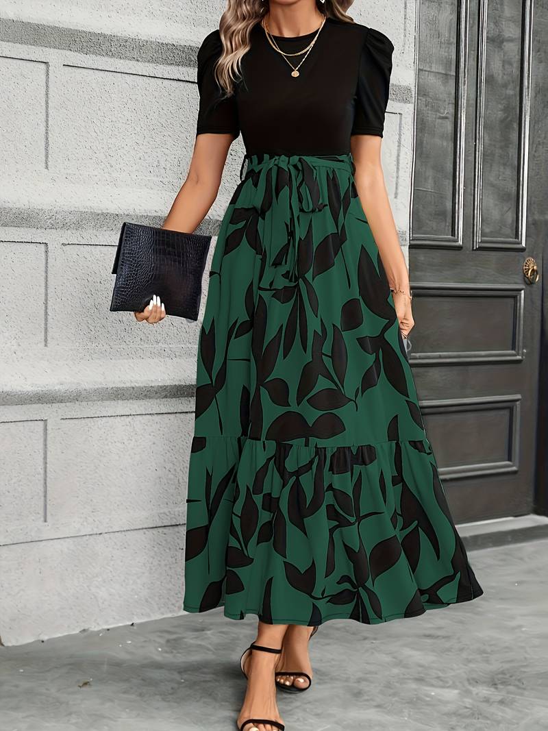 Claudia | Timeless Spring Flower Women's Dress